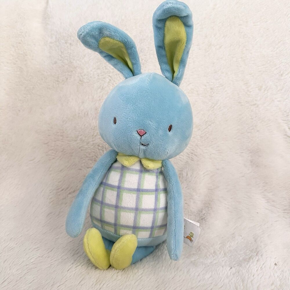 Bunnies By The Bay Bunny Rabbit Blue Plush Stuffed Animal Easter